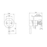 Phoenix Vivid Shower / Bath Mixer